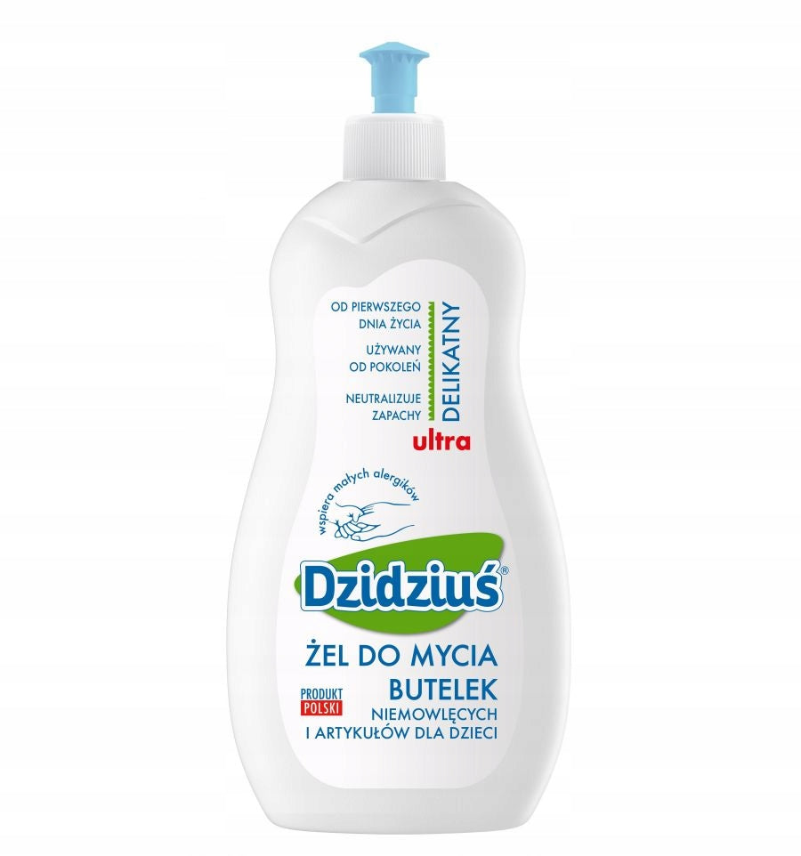 DZIDZIUŚ GEL LIQUID FOR WASHING TEAT BOTTLES 500 ML