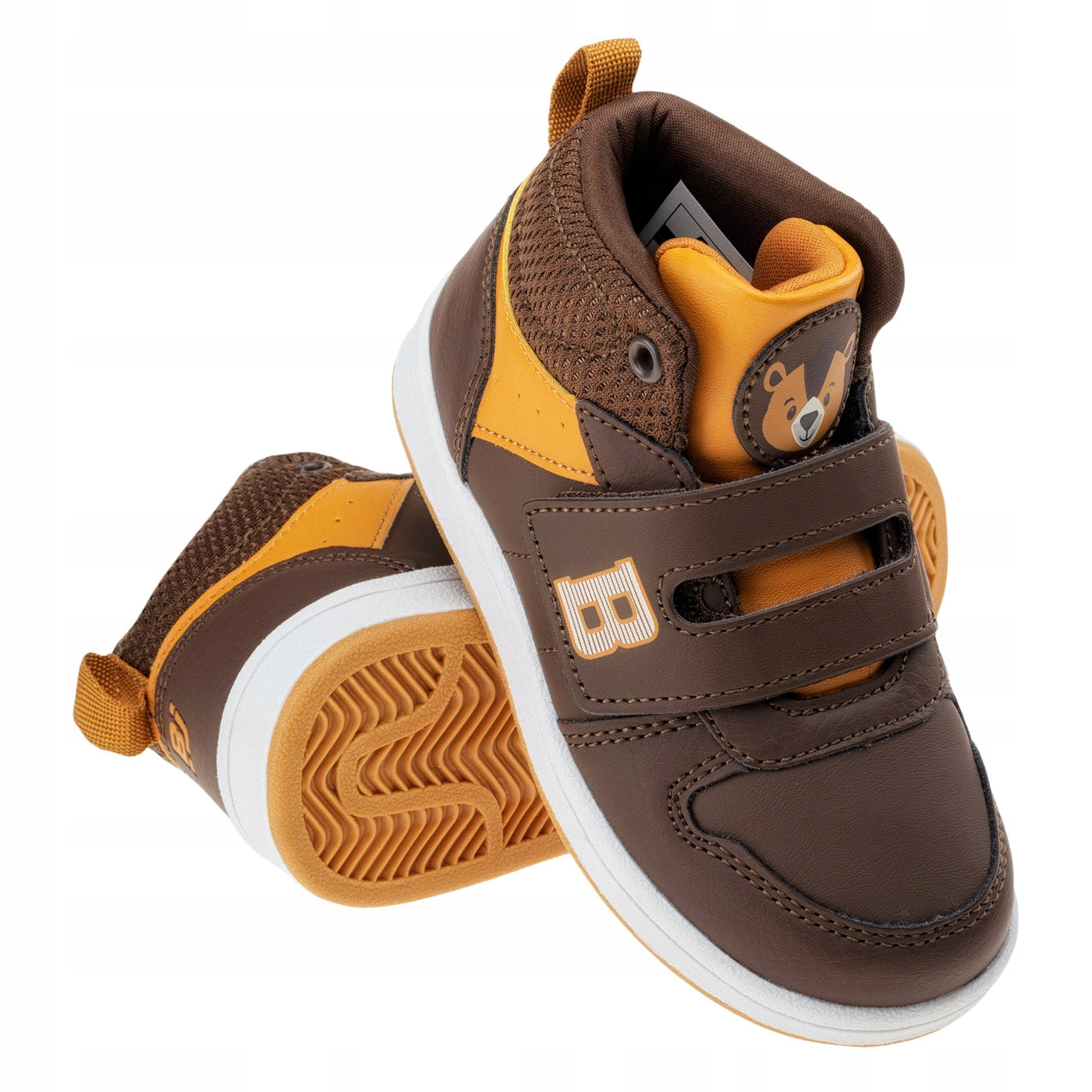 Sportschuhe für Kinder Bejo Bardo Jr., braun-orange 