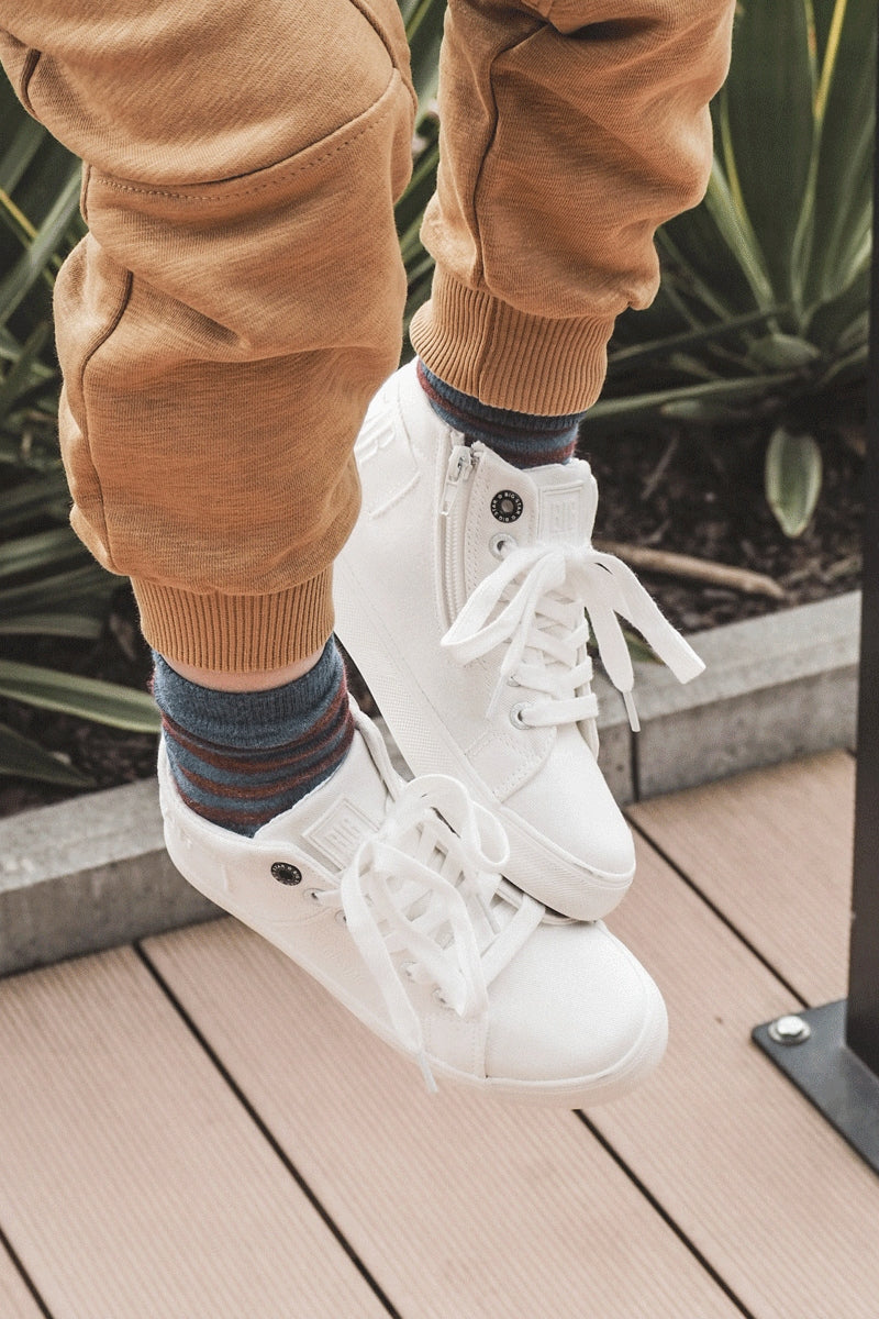 Freizeitschuhe für Kinder Big Star 12062-18, weiß 