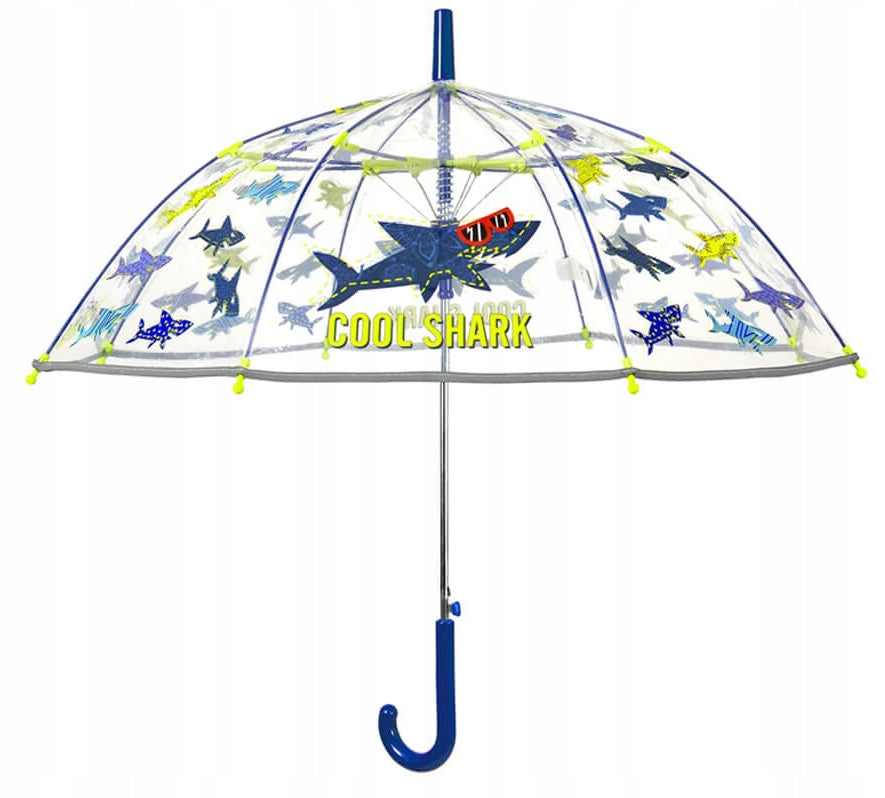 Regenschirm für Kinder Cool Shark, verschiedene Farben 