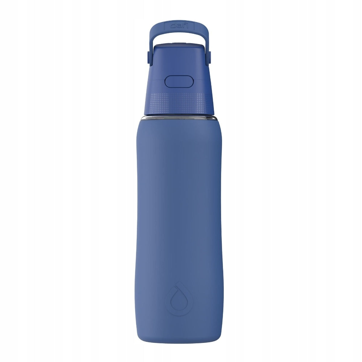 Dafi GLASS SiliconeFit 0,6 Navy Cobalt Filter Bottle with Filter