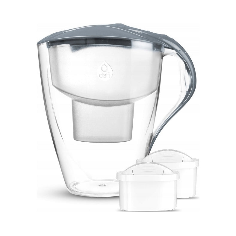 Dafi Omega Filter Jug 4L Manual 2 Filters Unimax Silver/Grey