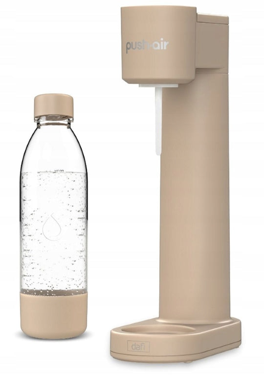 Dafi PushAir Saturator with CO2 cartridge + 0,7l Cappuccino bottle Manufacturer code PUSHAIR.SAT.NAB+BUT.0.7.CAP