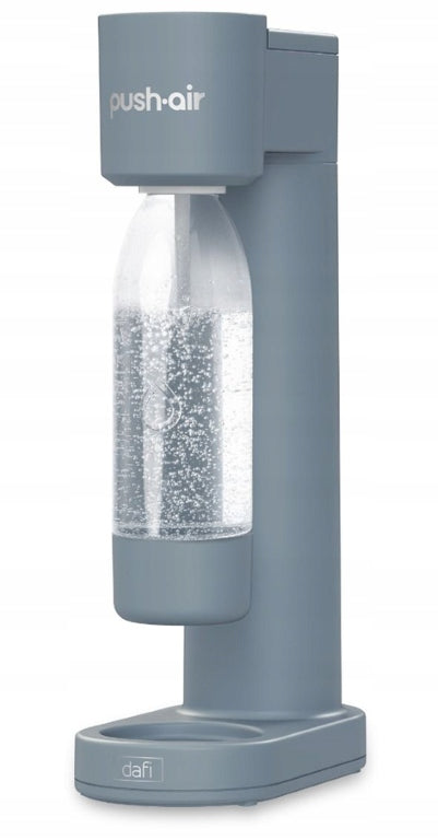 Dafi PushAir Saturator with CO2 cartridge + bottle 0,7l Steel Manufacturer code PUSHAIR.SAT.NAB+BUT.0.7.STAL