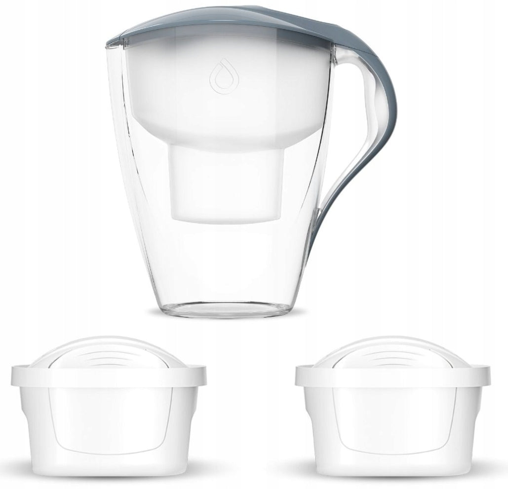 Dafi filter jug Omega Unimax steel 4 l 2 cartridges