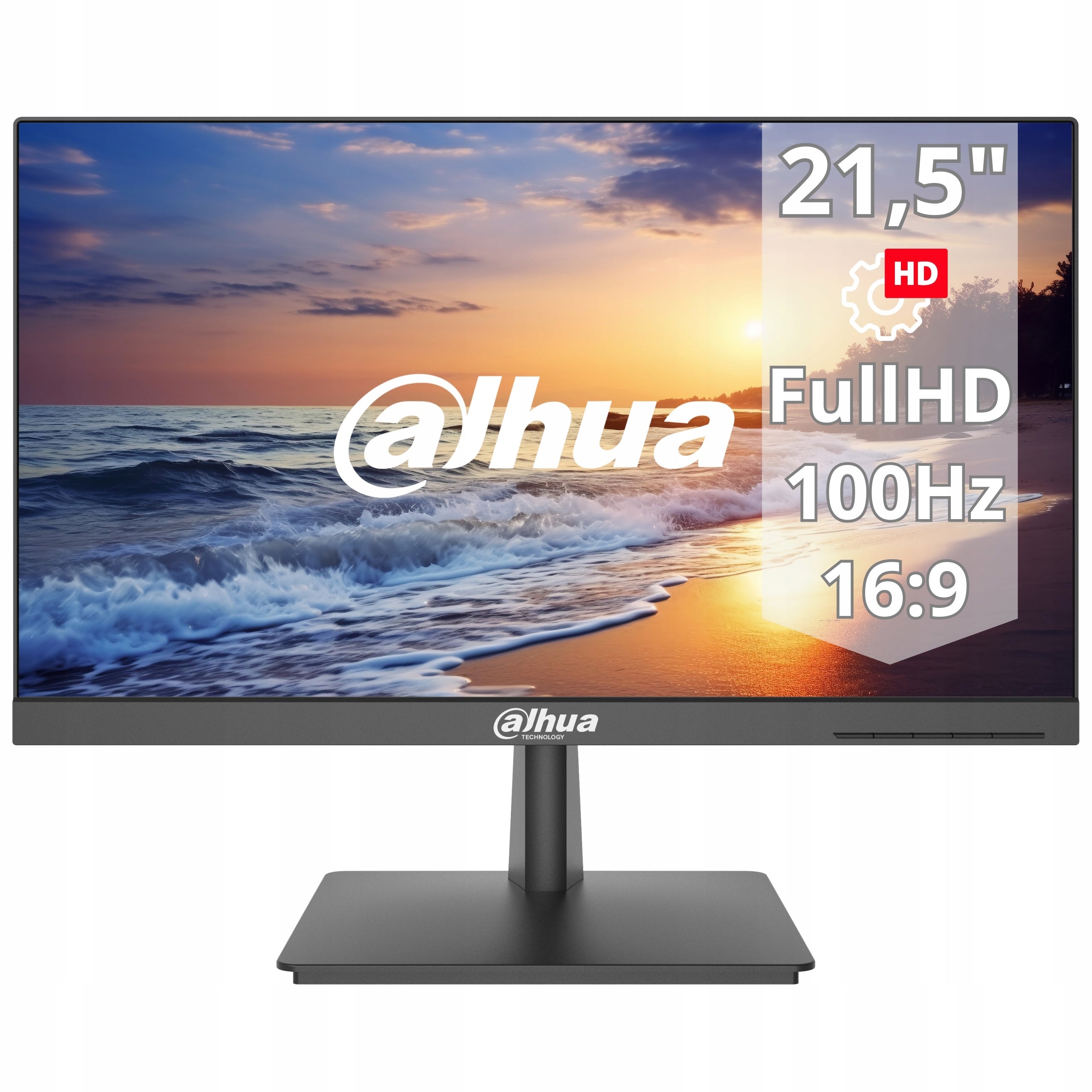 Dahua 21,5" FHD LM22-L200N 1920x1080 100Hz Monitor for 24/7 Continuous Operation