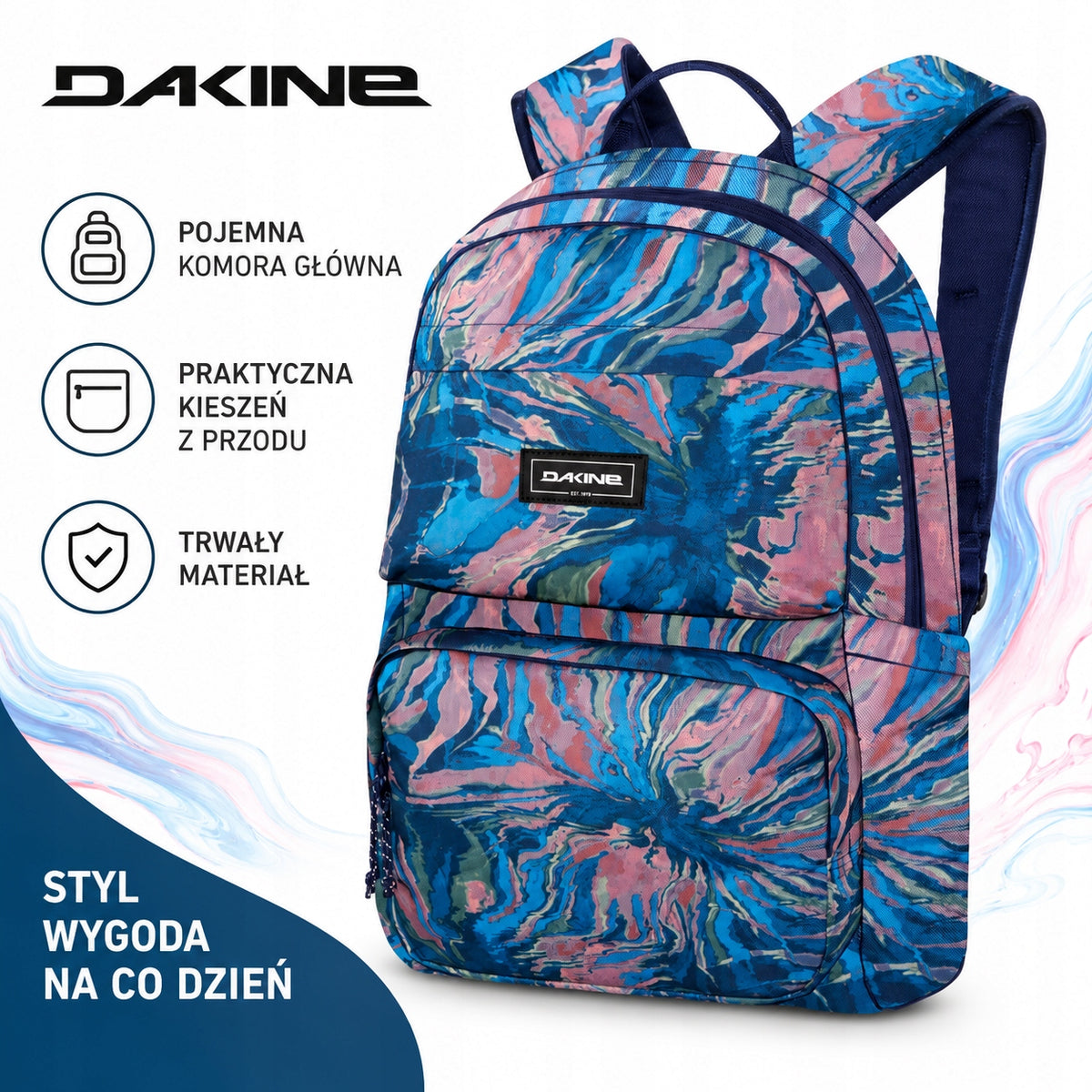 Dakine Method 25L Daytripping Backpack Brand Dakine