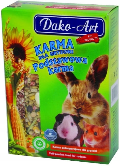 Dako-Art Premium Food for Rodents and Rabbits 500 g – Basic #28