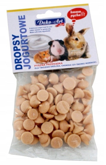 Dako-Art Yogurt Drops for Rodents 75g