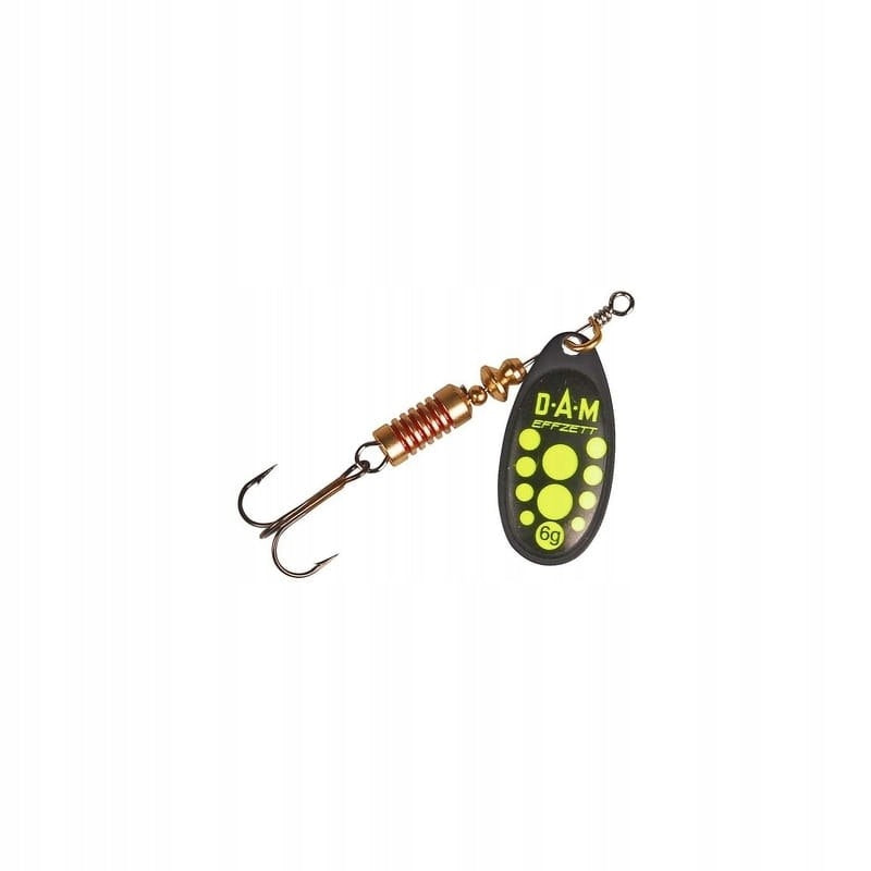 Dam Spinner Effzett Standard r.3 Black Yellow 6g EAN (GTIN) 4044641147379