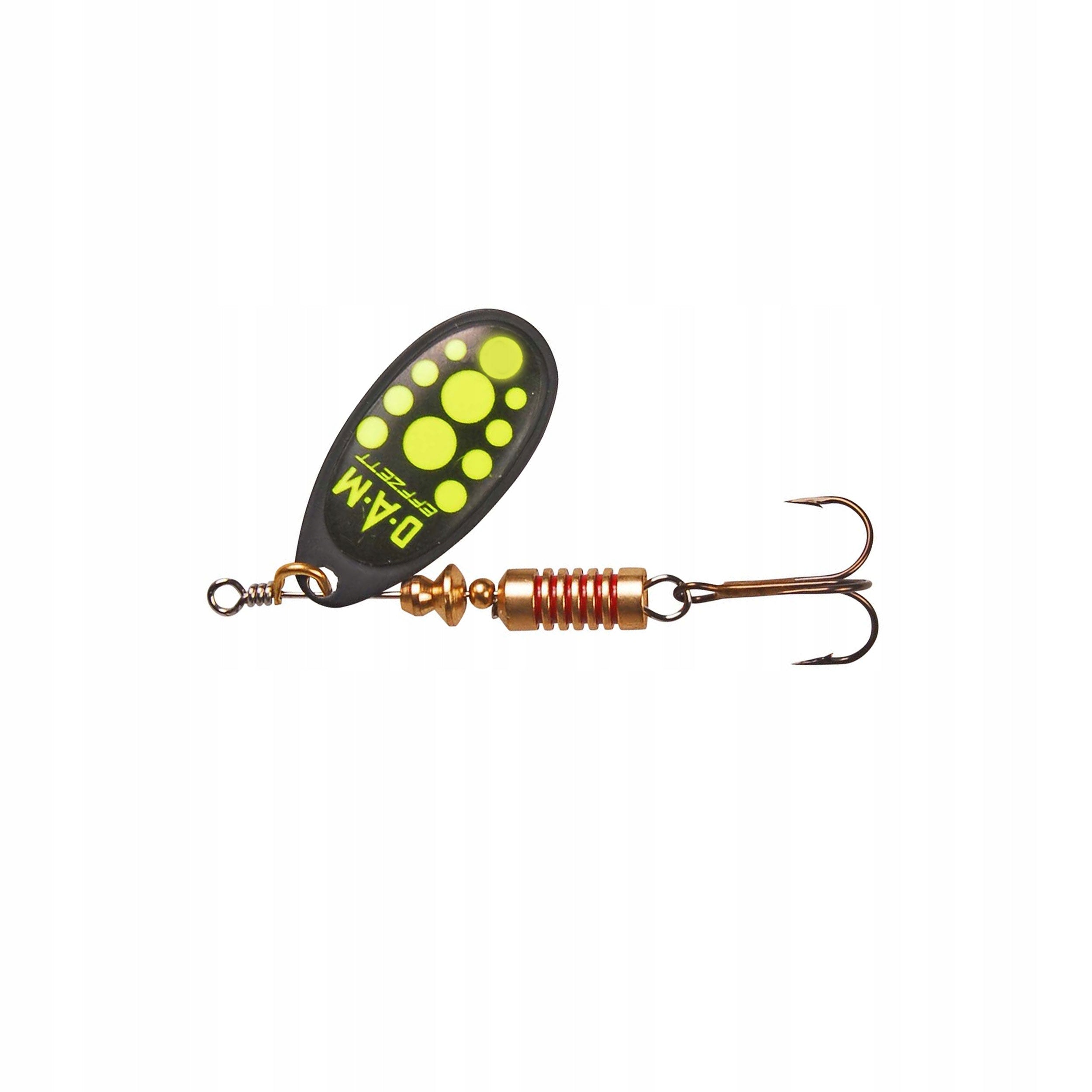Dam Spinner Effzett Standard r.3 Black Yellow 6g Manufacturer code 5131003