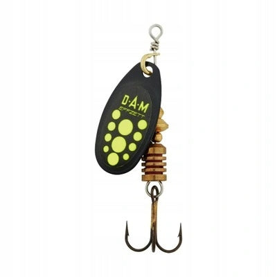 Dam Spinner Effzett Standard r.3 Black Yellow 6g