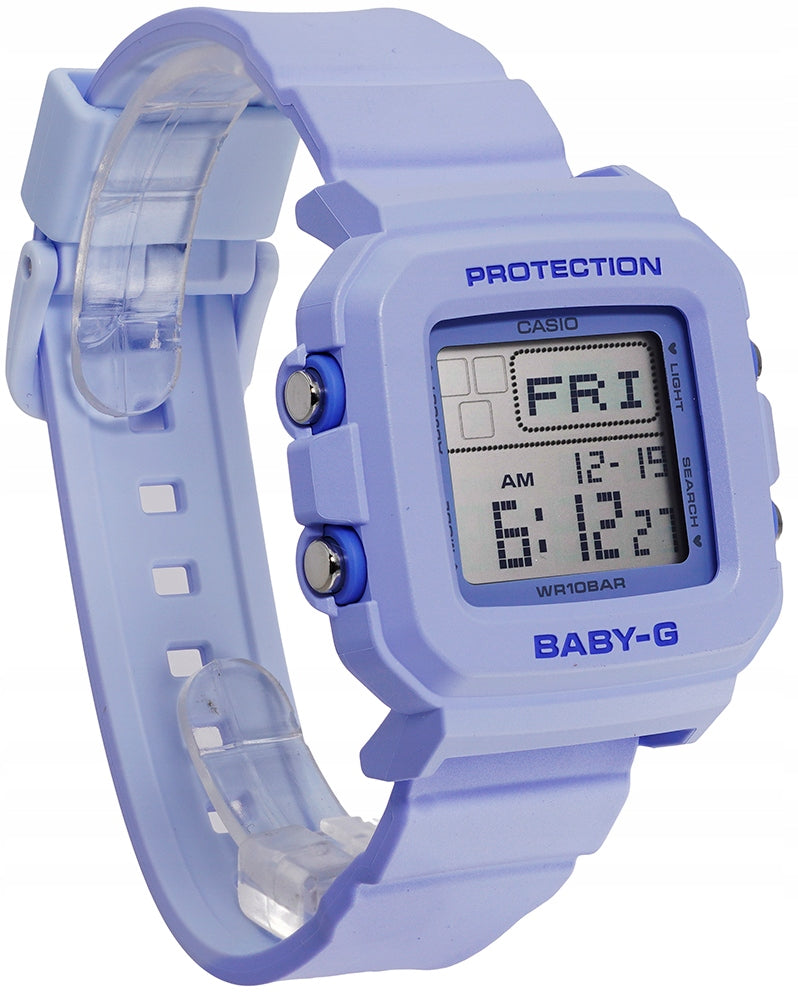 Dámské hodinky Casio Baby-G BGD-10KH-2BER fialový řemínek Brand CASIO