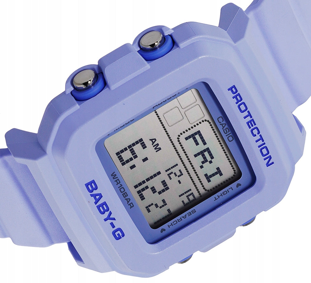 Dámské hodinky Casio Baby-G BGD-10KH-2BER fialový řemínek