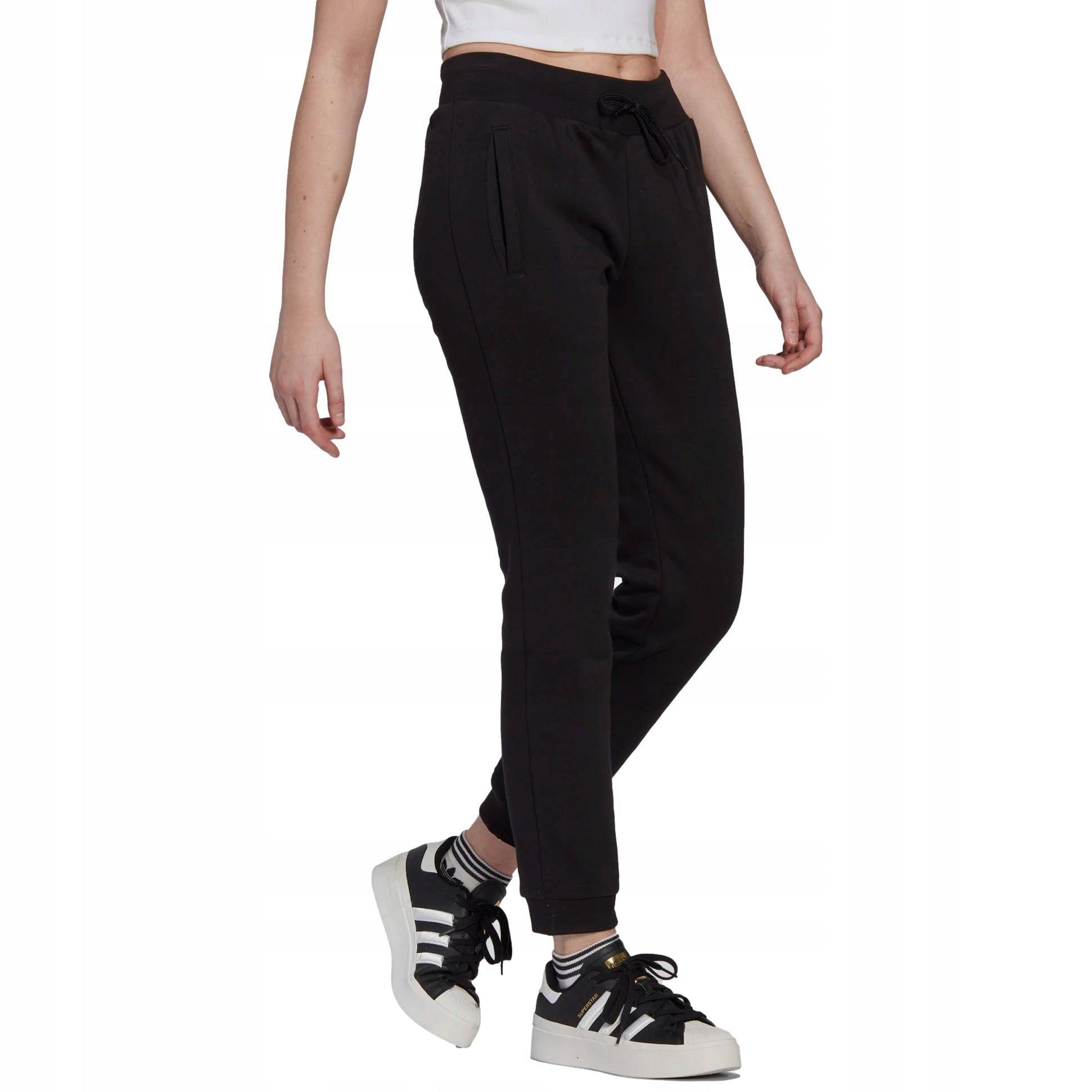 Kelnės moterims Adidas, juodos