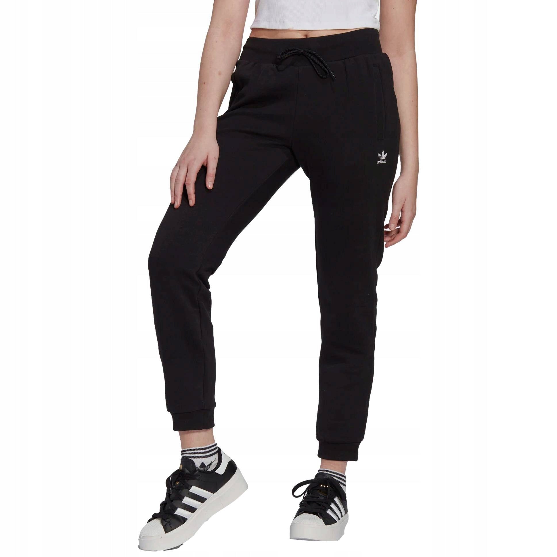 Kelnės moterims Adidas, juodos