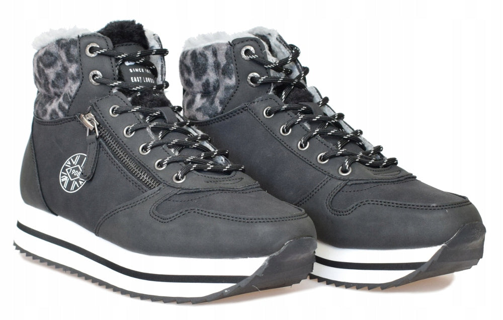 Stiefel für Damen Lee Cooper 11161, schwarz 