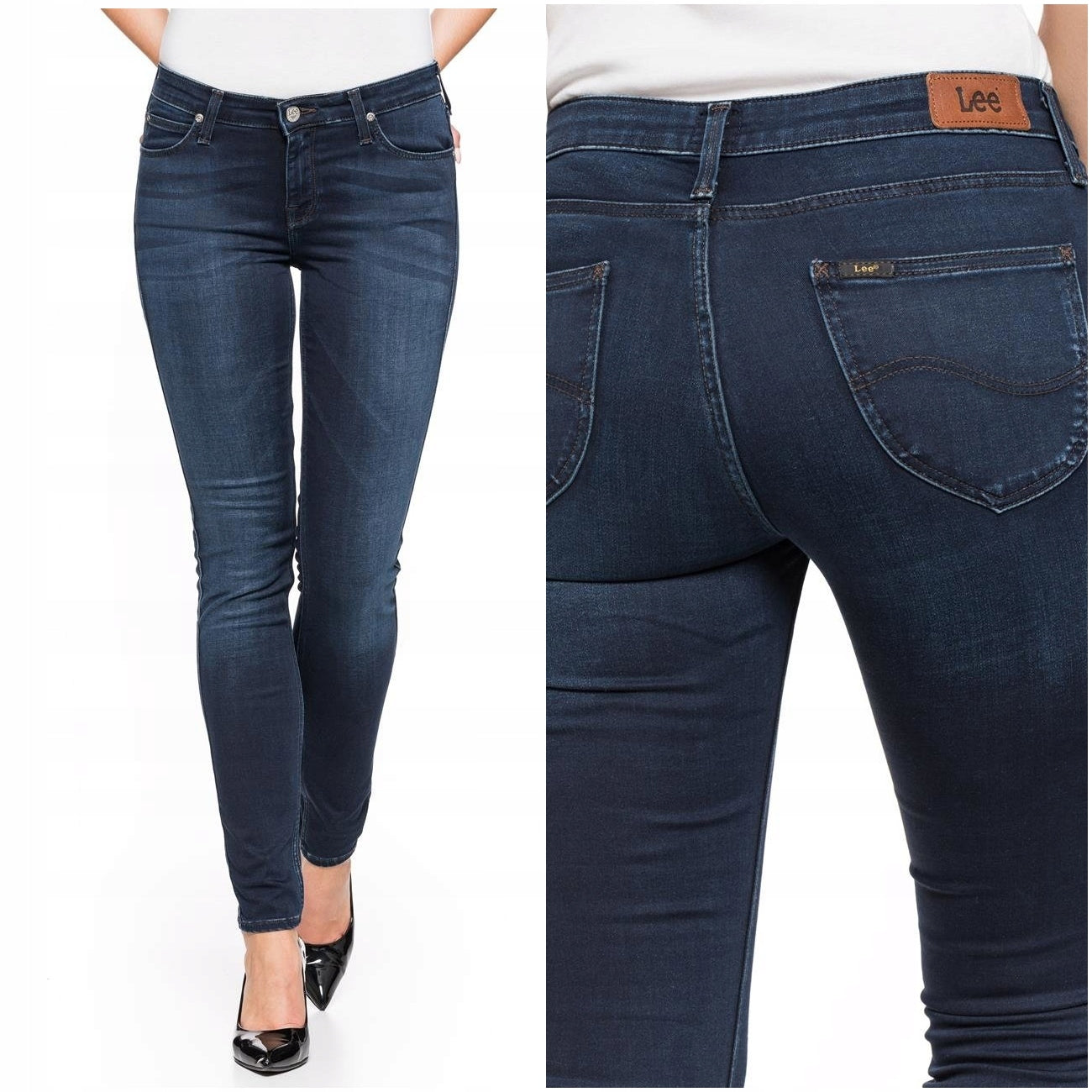 Jeans für Damen Lee, blau 