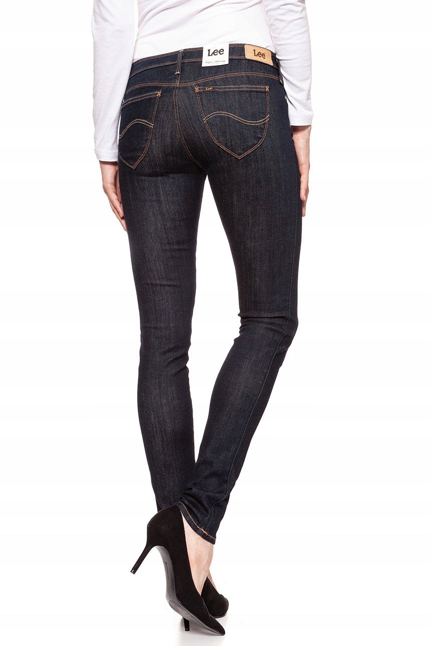 Jeans für Damen Lee Jeansy Rinse Deluxe, blau 