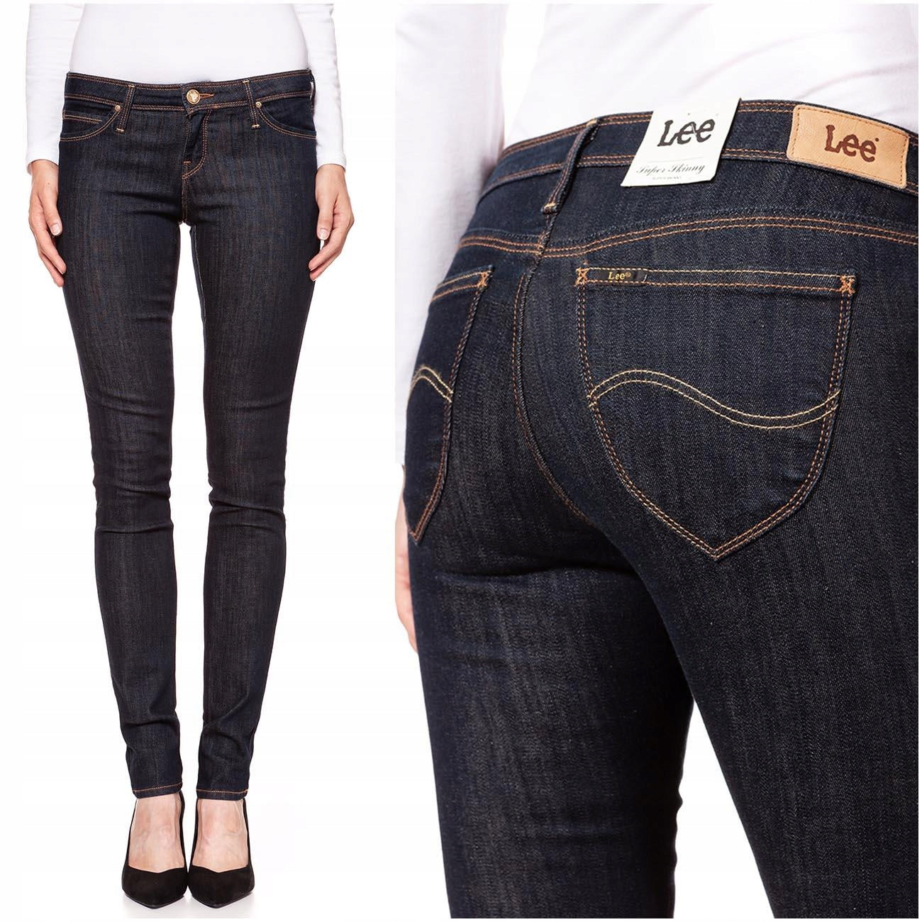 Jeans für Damen Lee Jeansy Rinse Deluxe, blau 