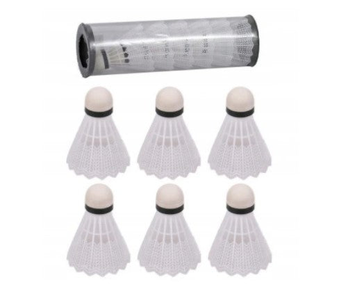 Darts Adar Set of 6 White Badminton Model 5901271434530