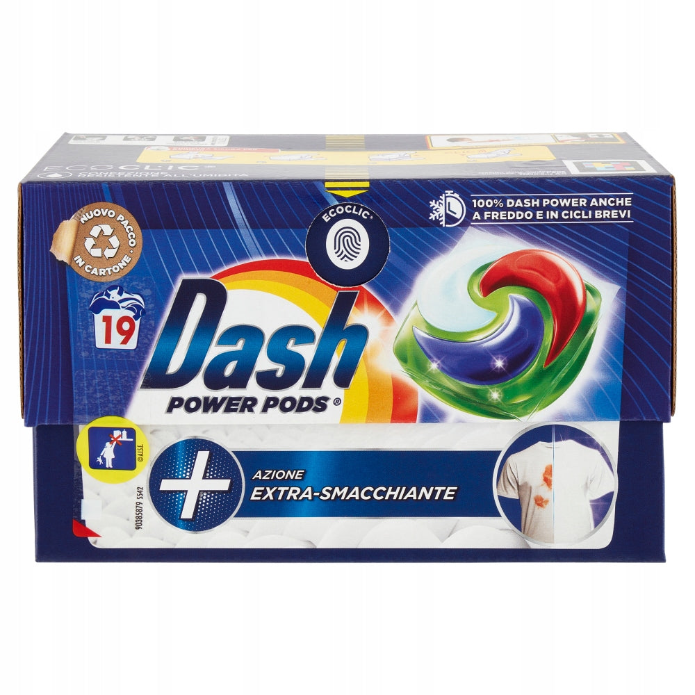 Dash Pods Smacchiante Laundry Capsules NEW 19pcs