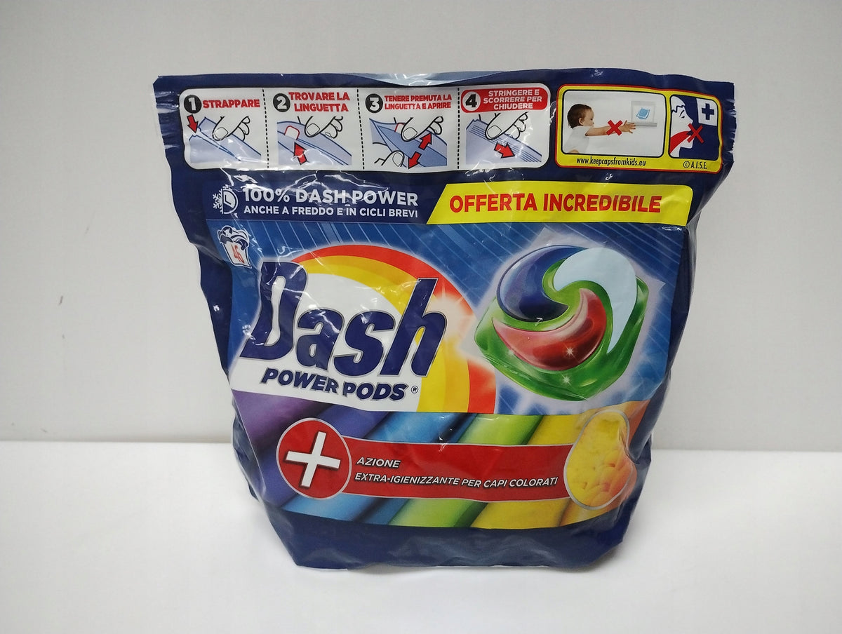 Dash Universal Washing Capsules 46pcs 3in1 Brand Dash