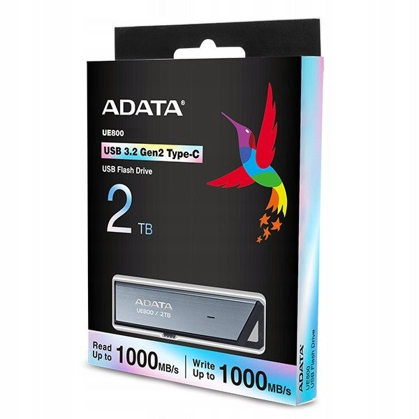 Dashdrive Elite UE800 2TB USB 3.2 Gen 2 USB-C Flash Drive Color silver