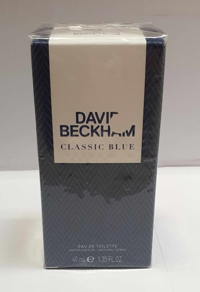 David Beckham Classic Blue 40 ml Eau de Toilette - Vintage Old Formula 2018 Packaging status original