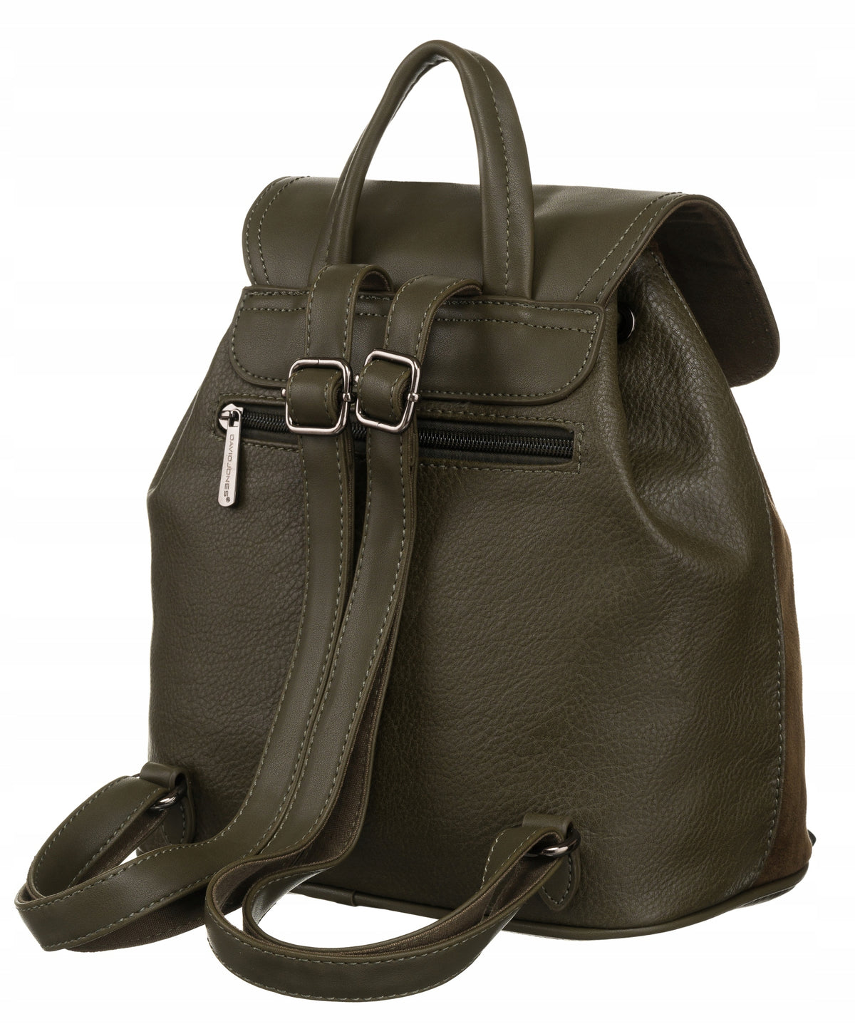 David Jones women's quilted backpack elegant small eco leather Brand David Jones