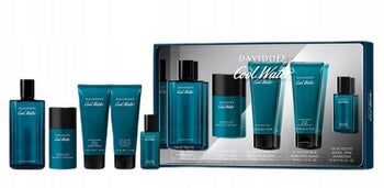 Davidoff Cool Water EDT 125ml + EDT 15ml + Gel 75ml + Balm 75ml + Deo 75ml