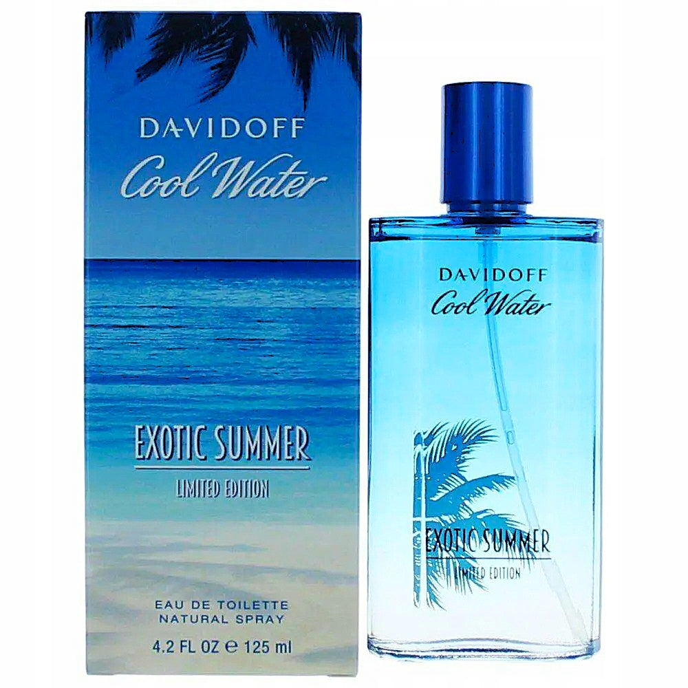Davidoff Cool Water Exotic Summer Man 125ml edt Eau De Toilette Unique Packaging status original