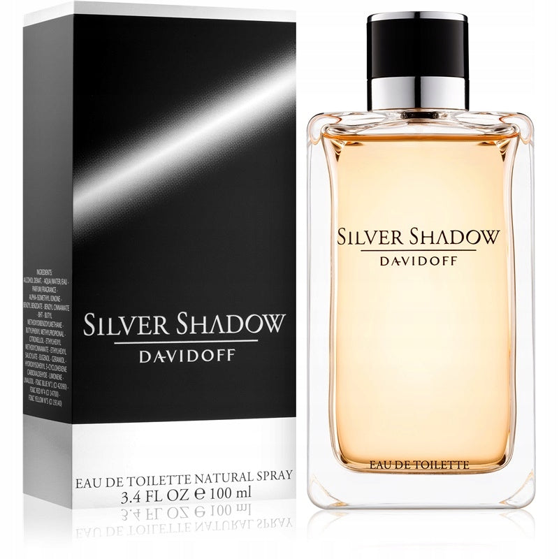 Davidoff Silver Shadow 50ml Eau de toilette man EDT UNIQUE Packaging status original