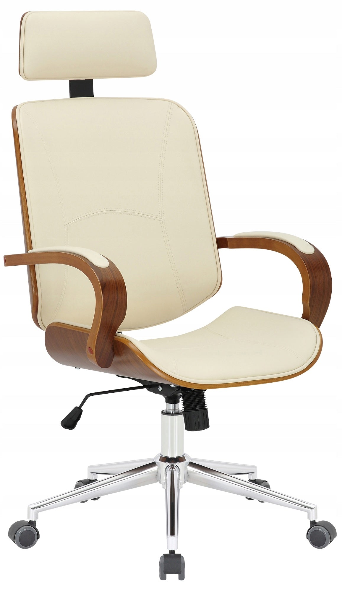 Dayton office chair, walnut/cream Packaging status original