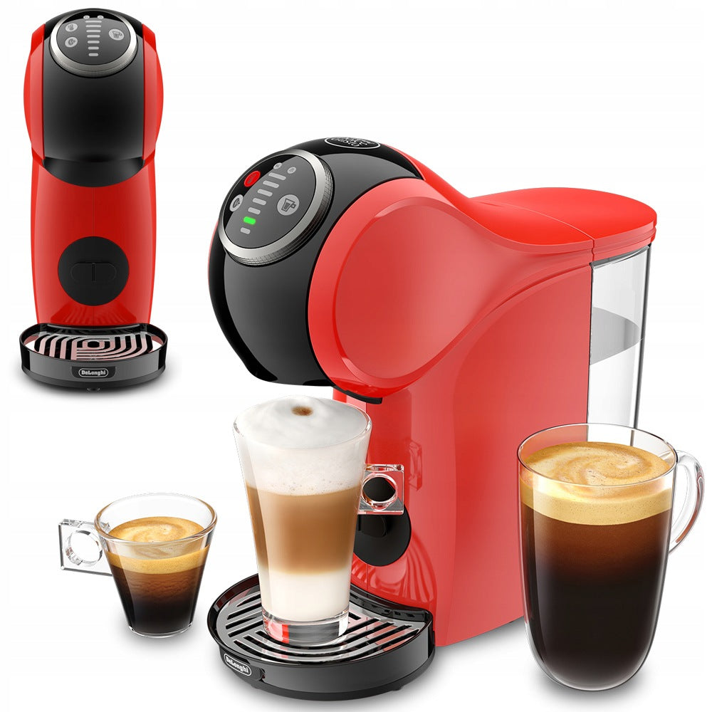 De'Longhi Genio Plus EDG315.R Capsule Coffee Machine 15 Bar Red
