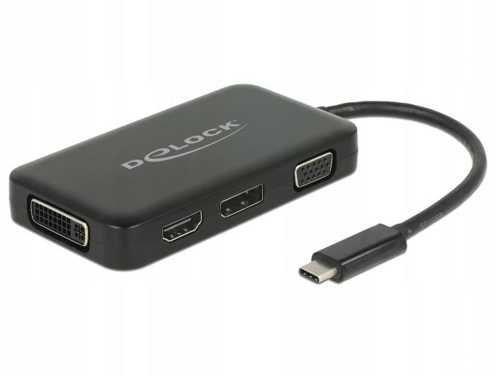 DeLOCK 63929 USB 2.0 Type-C Docking Station black