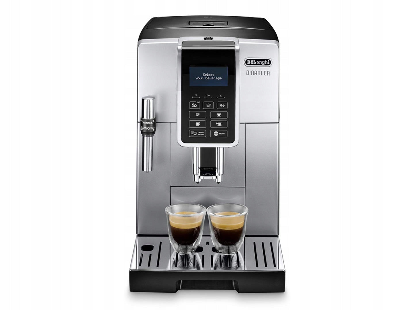 DeLonghi Dinamica Automatic Coffee Maker with LCD Grinder Brand De'Longhi