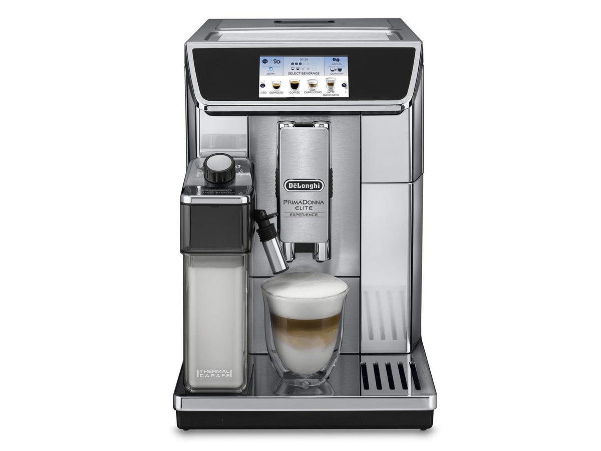 DeLonghi PrimaDonna Elite ECAM 656.75.MS | Stainless steel Manufacturer code ECAM 656.75.MS