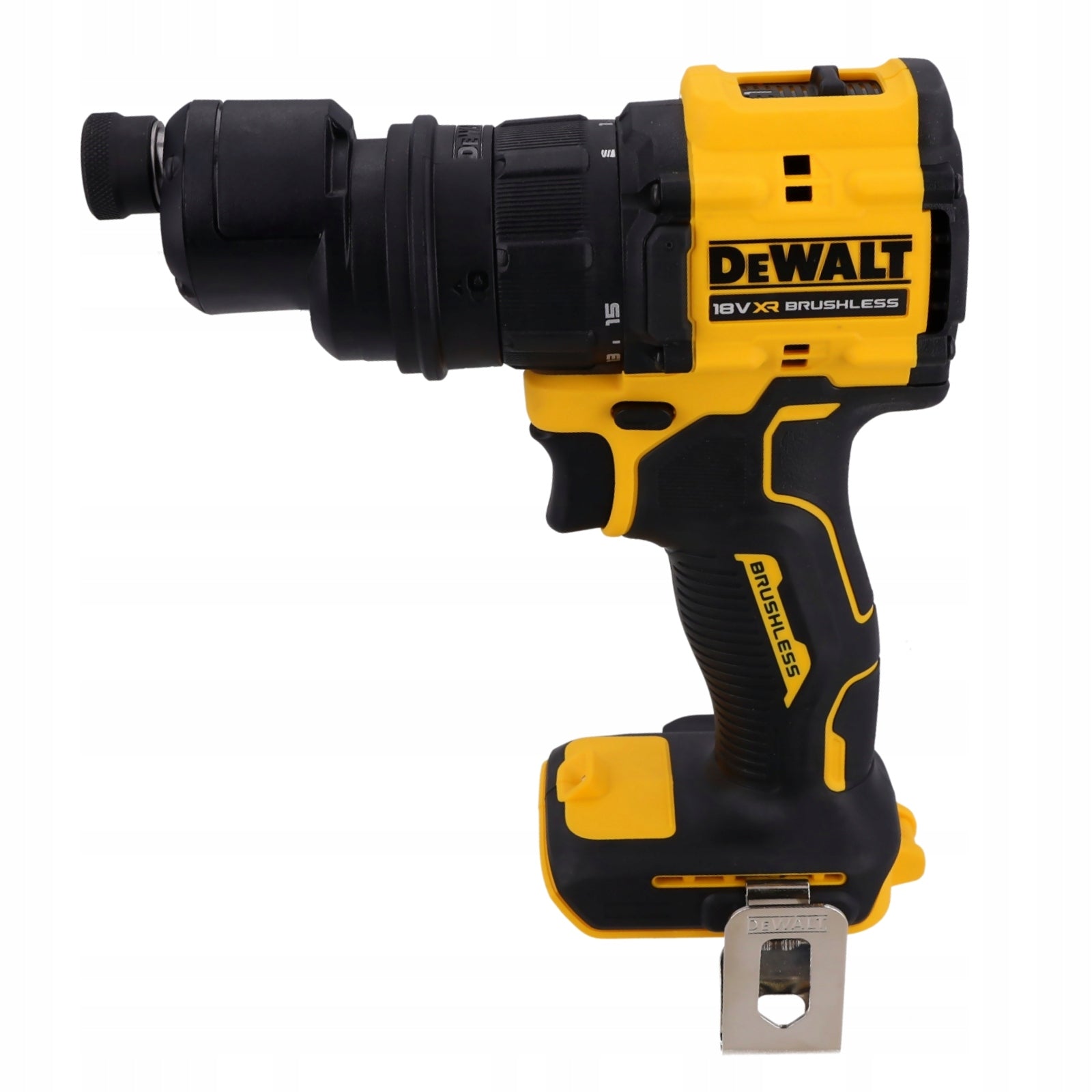 DeWALT 18 V Cordless Drill/Driver with 4 DCD803NT Heads Battery type Li-Ion