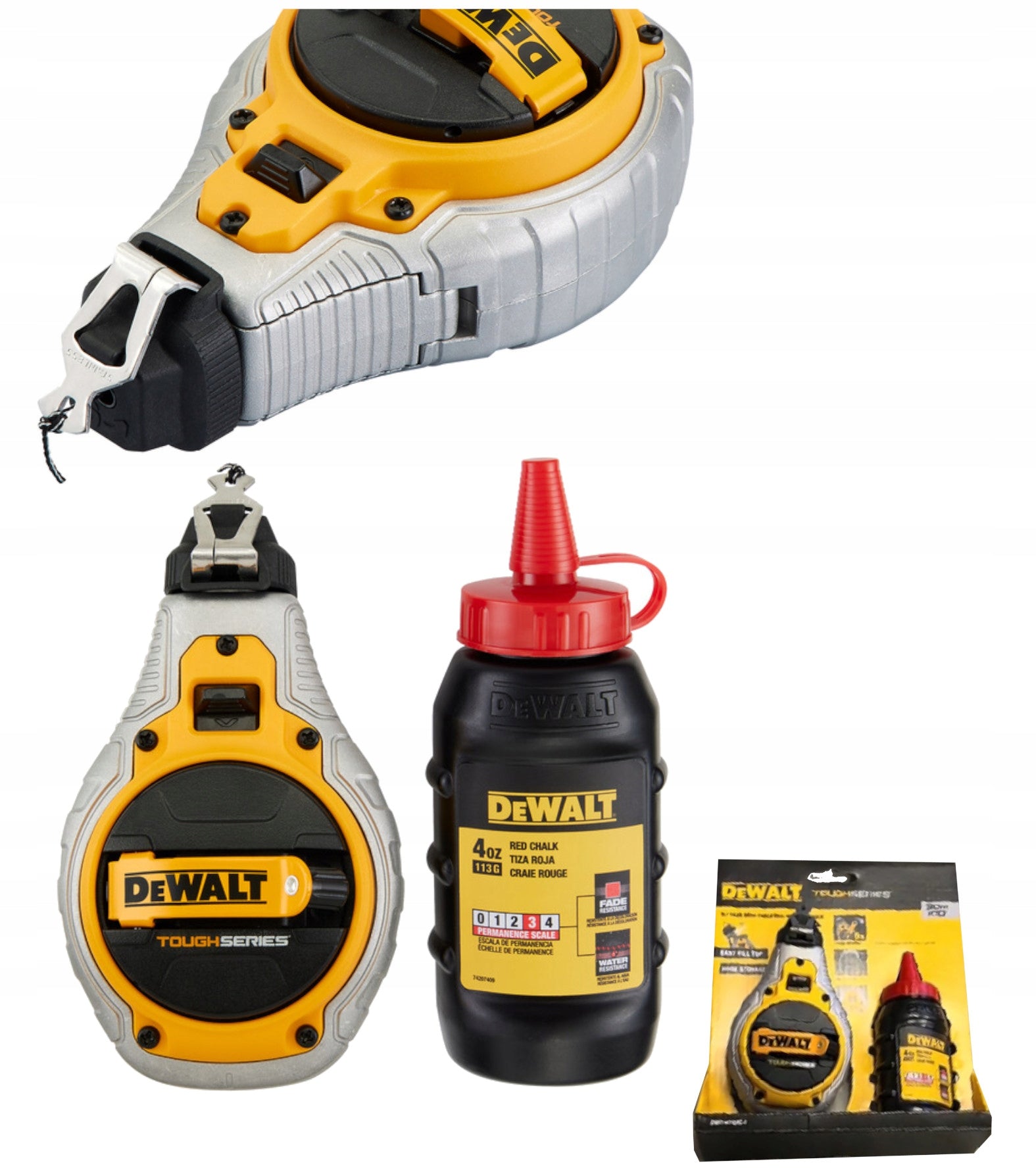 DeWALT 6:1 TOUGHSERIES 30 m with red chalk DWHT48335RC