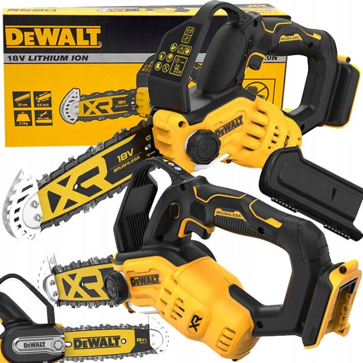 DeWALT CORDLESS BRUSHLESS CHAINSAW 20cm BRANCH Manufacturer code DO GAŁĘZI 20cm DeWALT