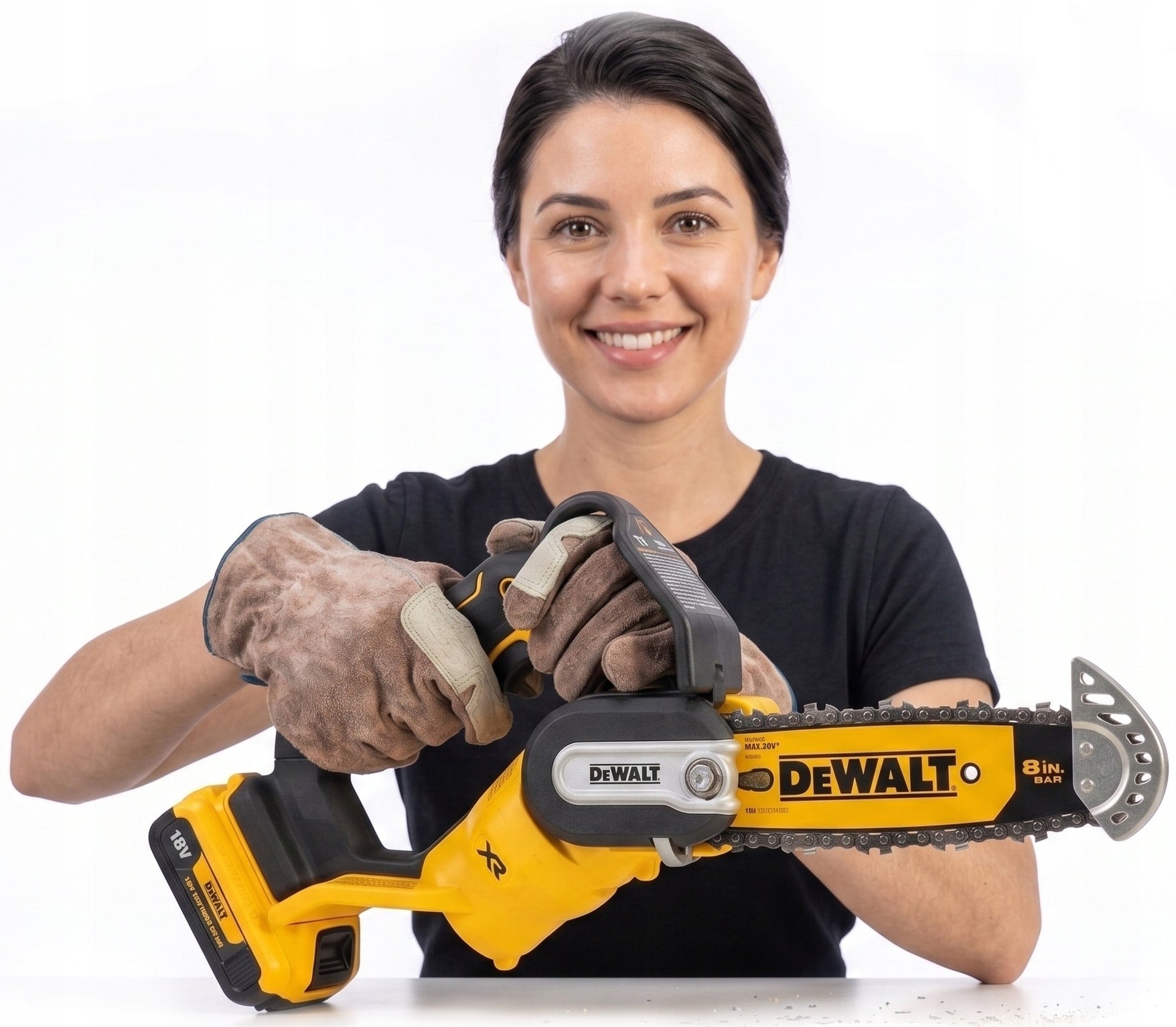 DeWALT CORDLESS BRUSHLESS CHAINSAW 20cm BRANCH