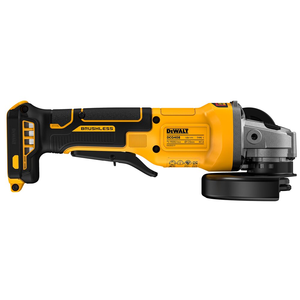 DeWALT DCG408N Cordless Angle Grinder 18V XR 125mm Brand DeWalt