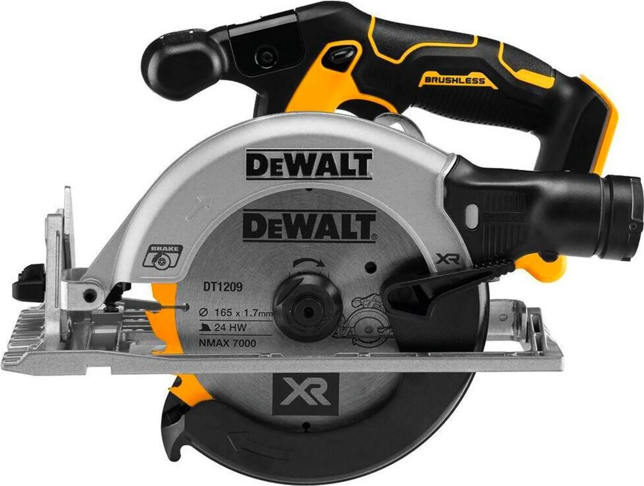 DeWALT DCS565N CIRCULAR SAW 165mm 18V BODY Packaging status original