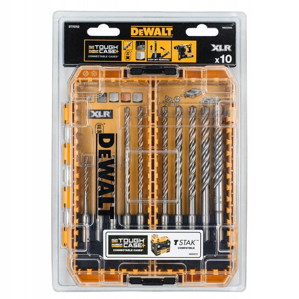 DeWALT SDS Plus Carbide 10 Pt. 5-12 mm DT70752 Concrete Drill Bit Set Manufacturer code DT70752
