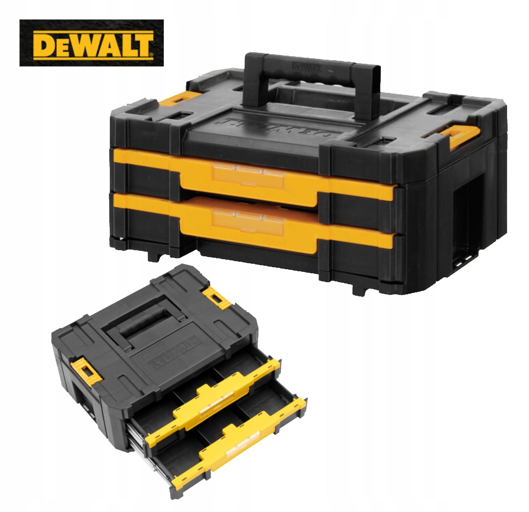 DeWALT Tool box with 2 drawers system TSTAK DWST1-70706