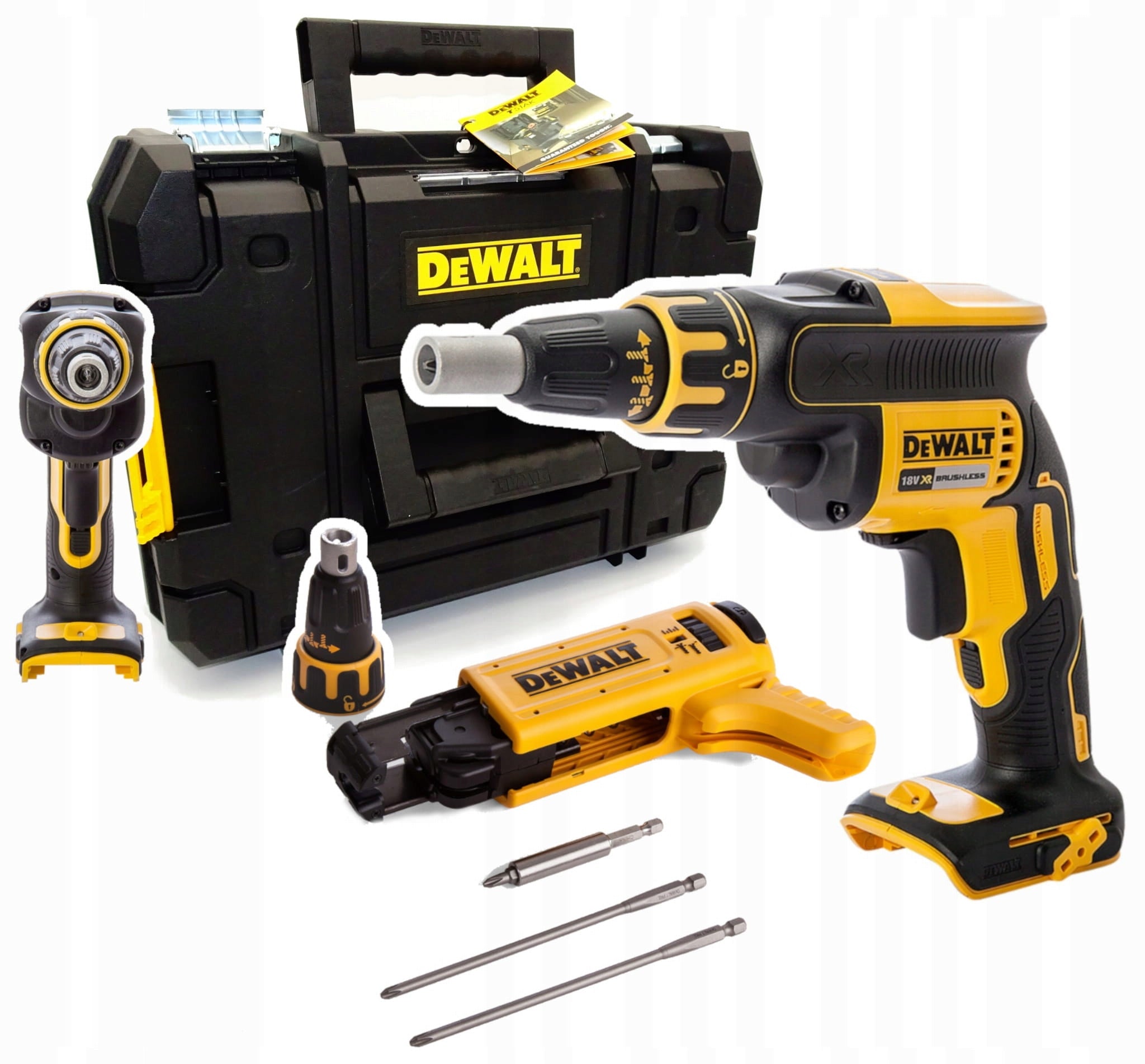 DeWalt DCF620NT 18V Screwdriver for G-K Plates Magazine DCF6202 BODY + TSTAK II Packaging status original