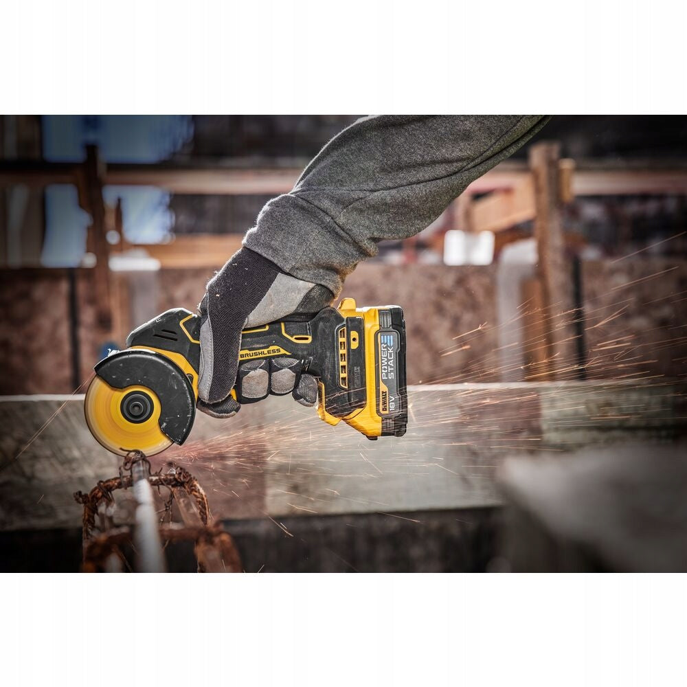 DeWalt DCS438N Brushless Cordless Angle Grinder 76 mm 18 V Manufacturer code DCS438N-XJ