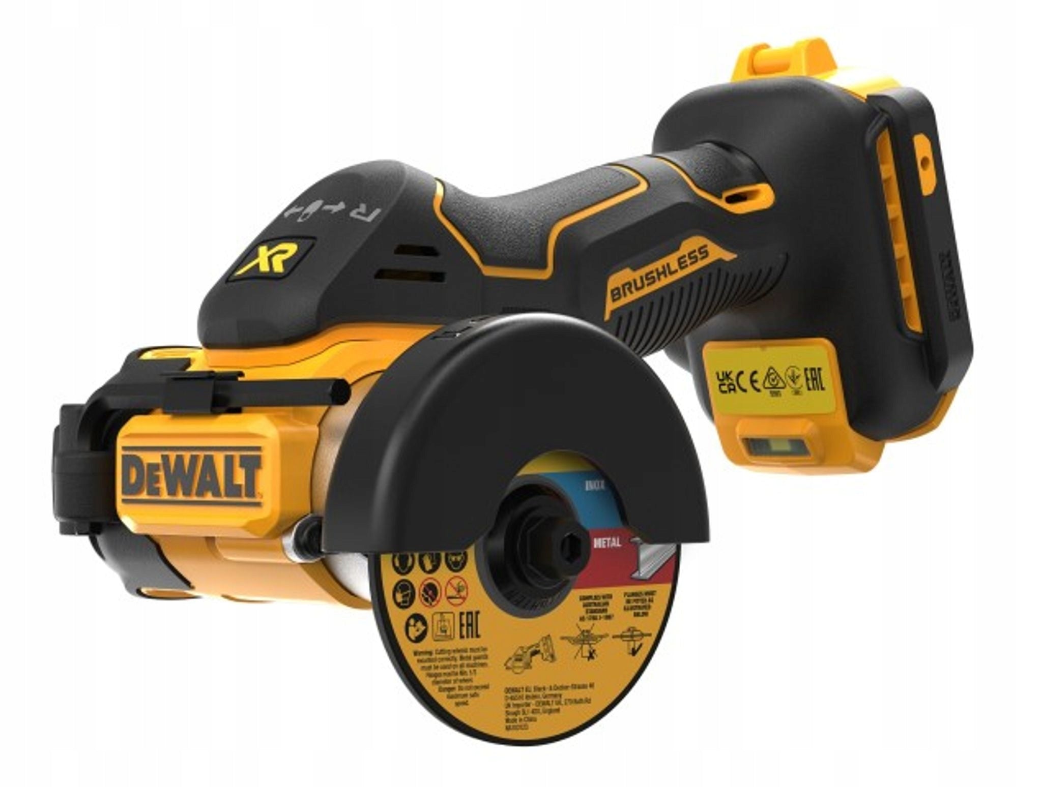DeWalt DCS438N Brushless Cordless Angle Grinder 76 mm 18 V Packaging status original