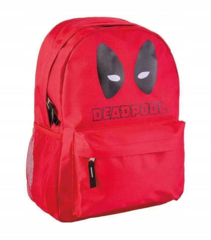 Schulrucksack Deadpool, Rot 
